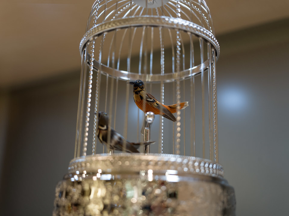 300万円のオオルリ…じゃなくてオルゴール。 - panoramaheadの蔵