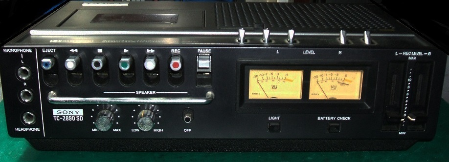 SONY・TC-2890SD（カセットデンスケ）修理記① | たもつ ちゃんのブログⅡ