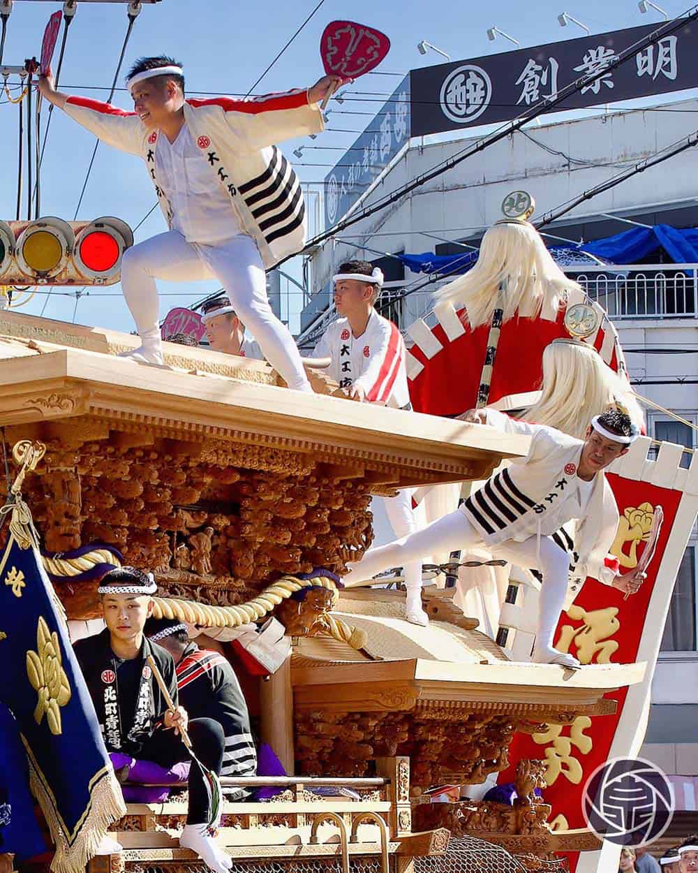 北町のだんじり（岸和田旧市・中央地区）泉祭記