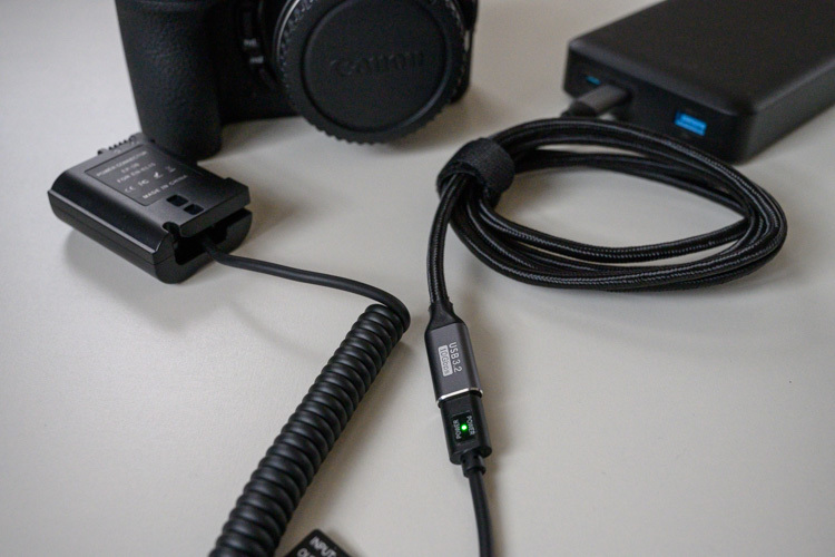 Nikon Z6を外部電源で使う (3) - カメラ片手に空の下で