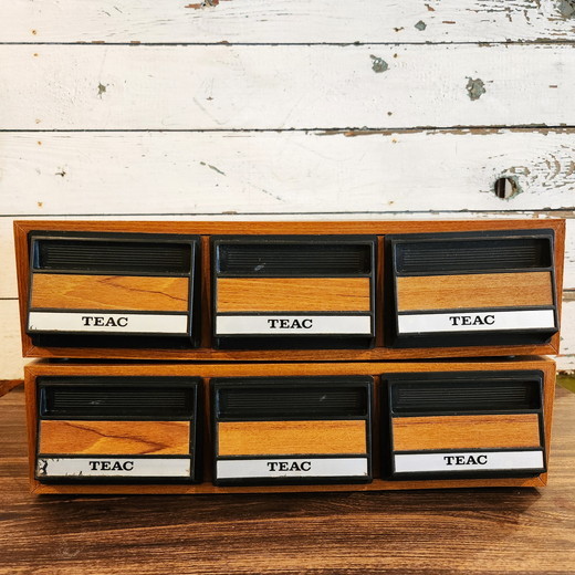 昭和レトロ TEAC/ティアックのカセットテープ収納 - [Sold Out]過去の
