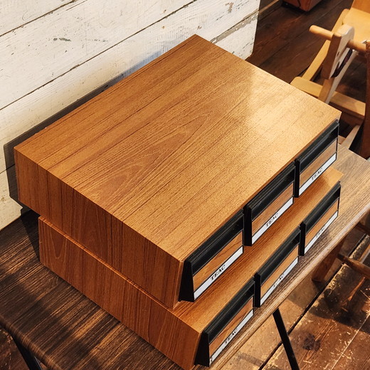 昭和レトロ TEAC/ティアックのカセットテープ収納 - [Sold Out]過去の
