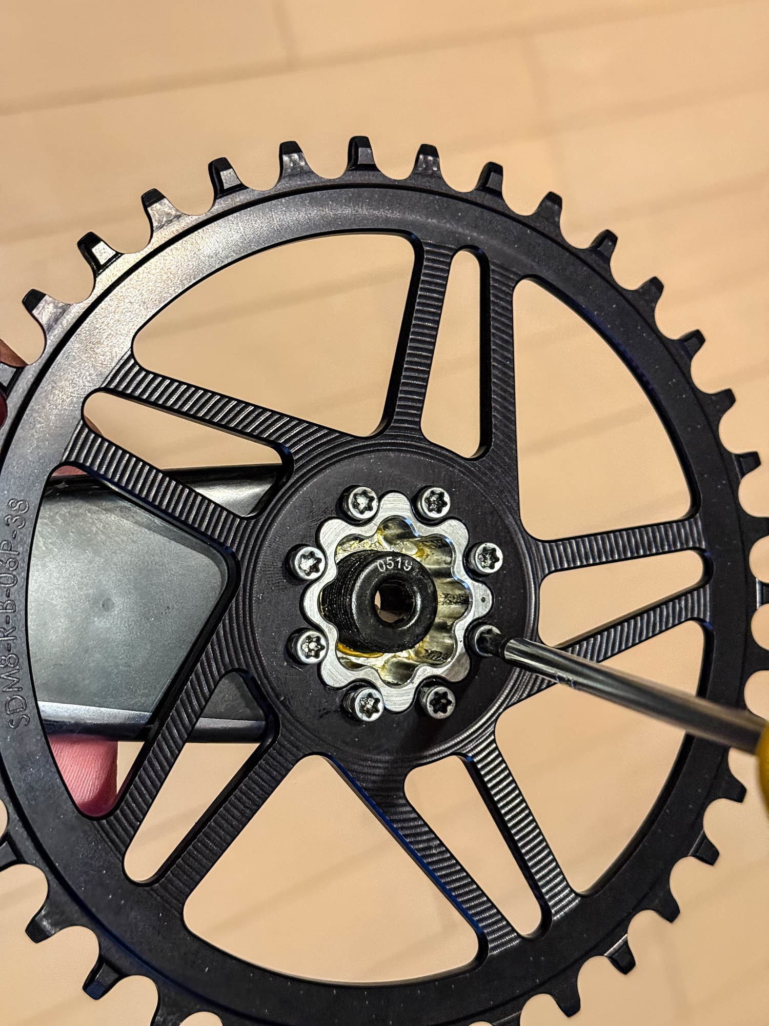 チェーンリング】SRAM DUB規格 8ボルトクランクセットのチェーンリング