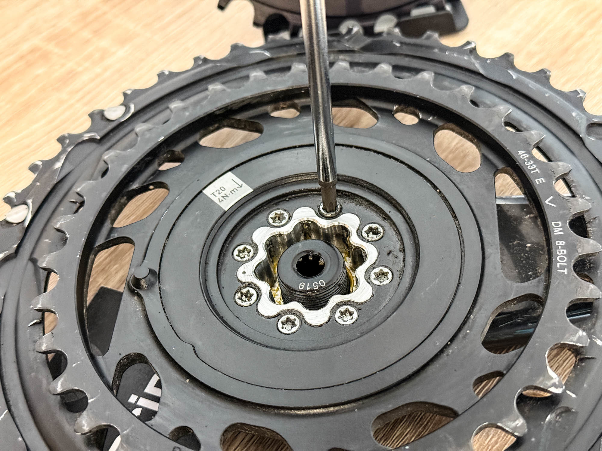 チェーンリング】SRAM DUB規格 8ボルトクランクセットのチェーンリング