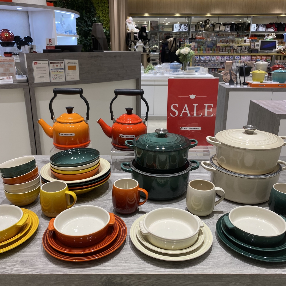 Winter Sale スタート!! | ル・クルーゼ | ショップブログ | 渋谷