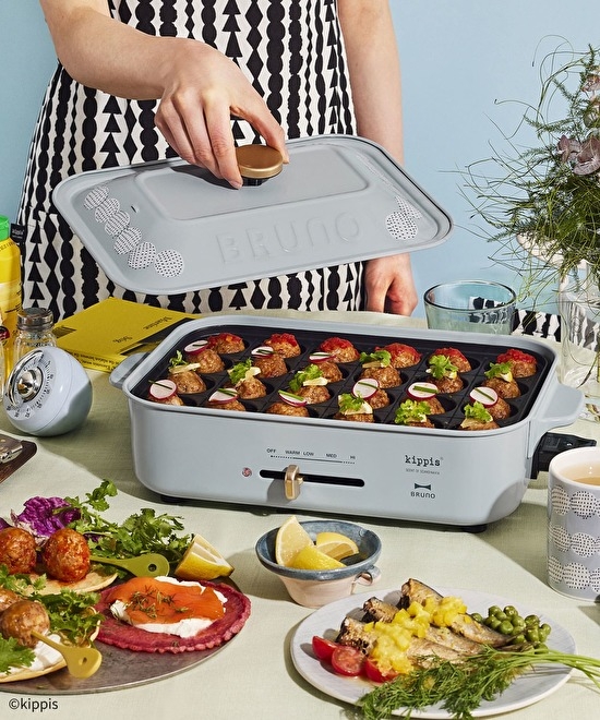 BRUNO】BRUNO×kippisのホットプレートが登場！ | BRUNO | ショップ