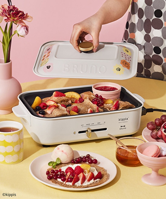 BRUNO】BRUNO×kippisのホットプレートが登場！ | BRUNO | ショップ
