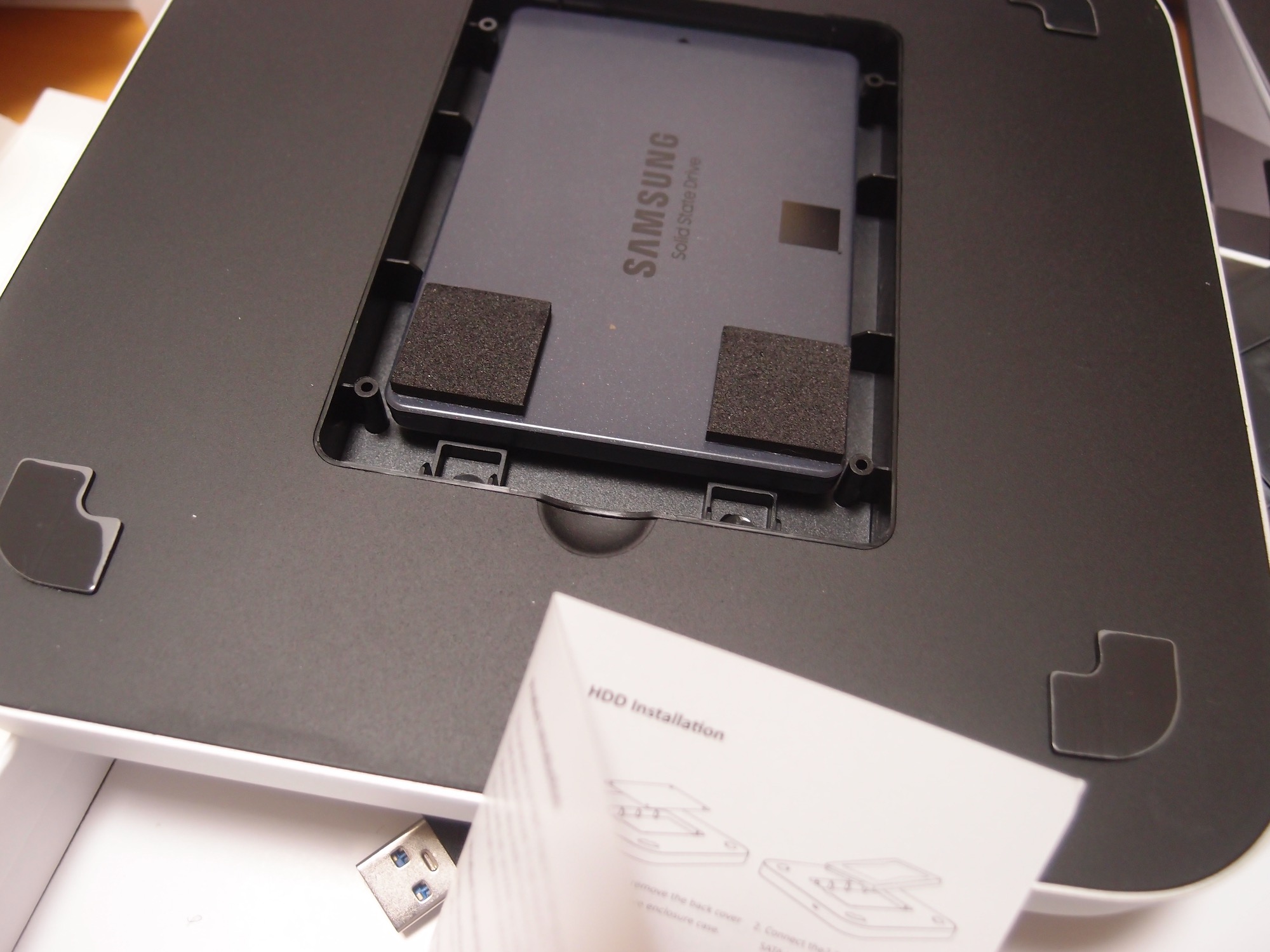 Mac miniに外付けSSDをつける | 雑記帳