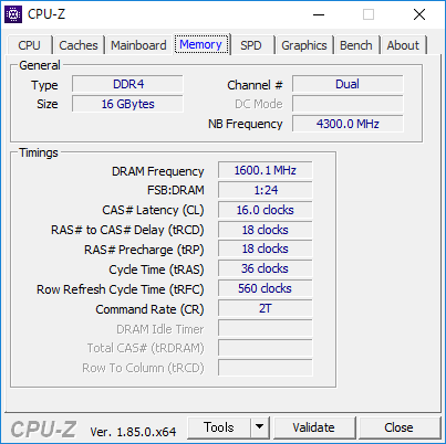 起動するだけでDDR4-3200が使えるOCM3200CL18D-16GBNHをMSI Z370