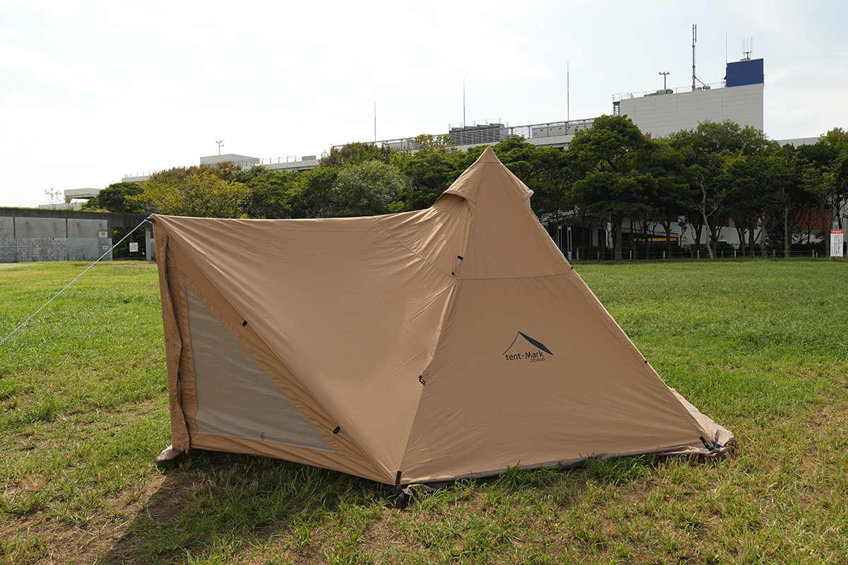 快適！ソロキャンプ】サーカスTCコンフォートソロをうみかぜ公園で試し