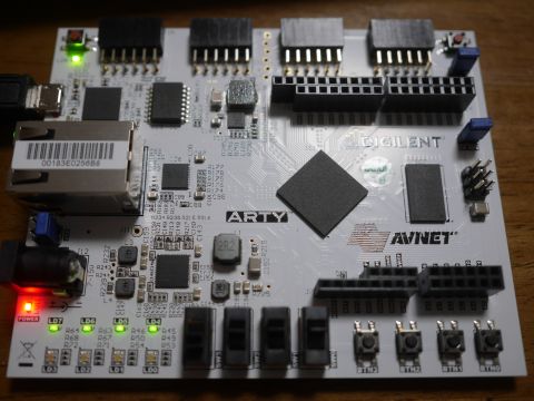 Xilinx Artix-7 FPGA 評価ボード「Arty」を動かしてみた – 楽しくやろう。