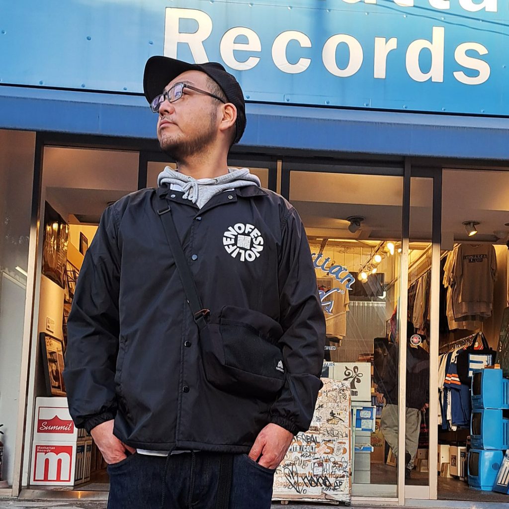 制作事例】M様 オリジナルコーチジャケット シルクスクリーンプリント