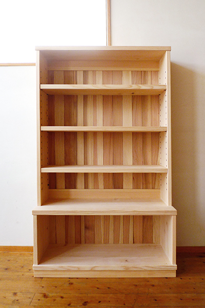 ヒノキとスギの本棚 | HINOKICRAFT