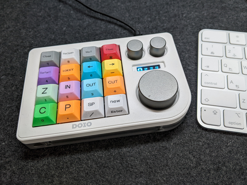 左手デバイス DOIO KB16 導入 | Silent Dream