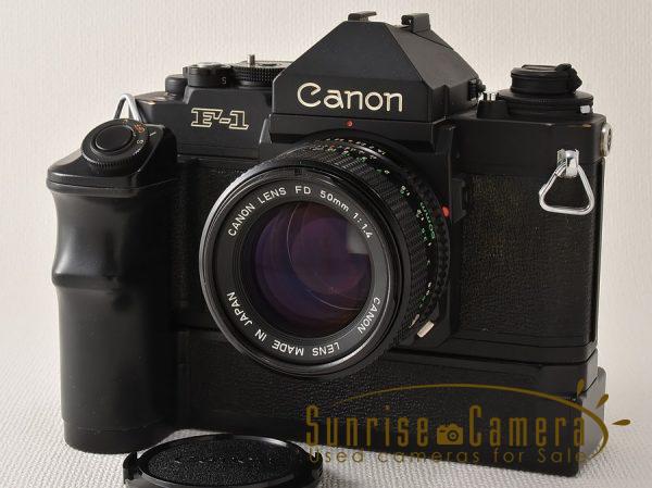 Canon New F-1／合体するカメラ 80年代を代表する一眼レフサンライズ