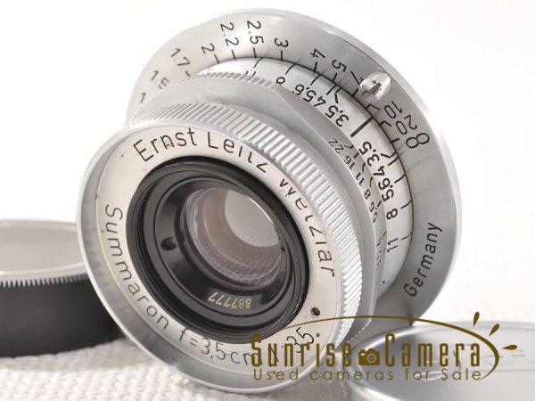 ズマロン35mm F3.5／F2.8 手軽なライカ広角中古レンズの選択肢