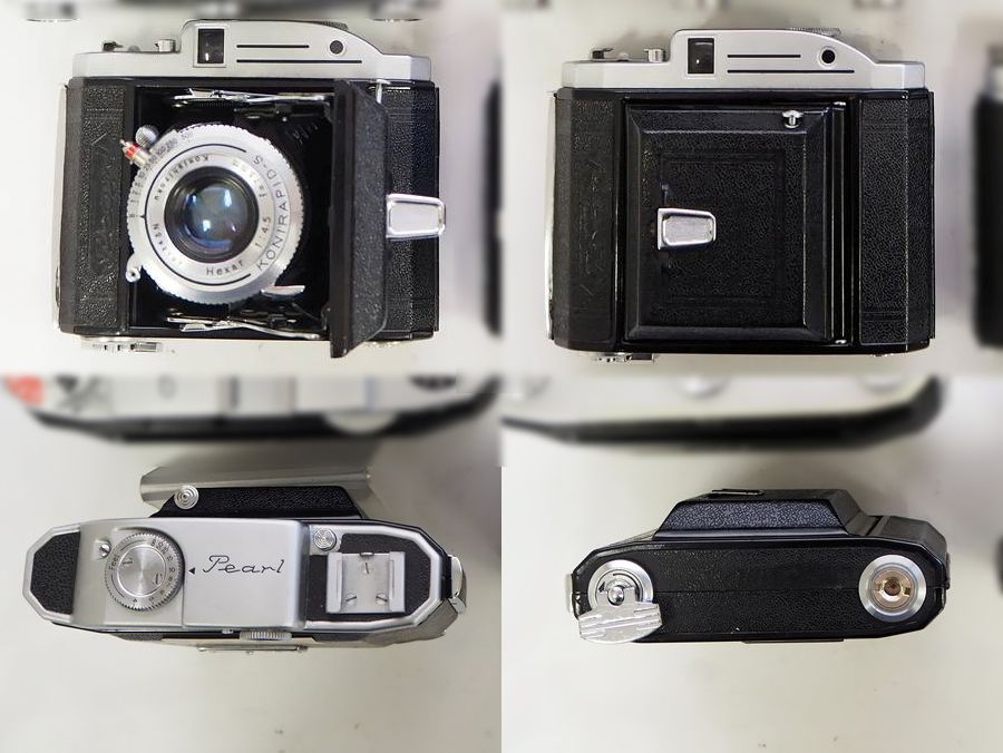 2台セット】Pearl ＆ Baby Pearl Hexarレンズ搭載 カメラ 昭和レトロ