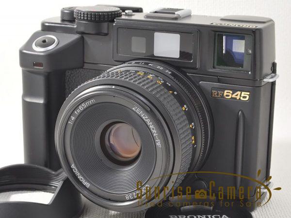 BRONICA（ブロニカ）RF645／軽快なAE搭載中判レンジファインダーカメラ