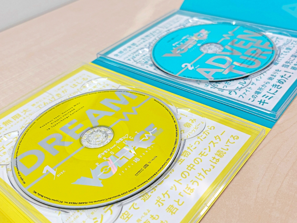 CD「ポケモン feat. 初音ミク Project VOLTAGE 18 Types/Songs