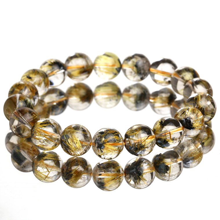 太陽放射ルチルクォーツ 〜 地に根を張って力強く着実に成長する