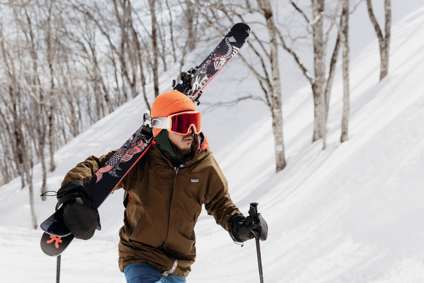 ケンゴ×ファクションスキー×スタンスソックスのコラボ – Faction Skis