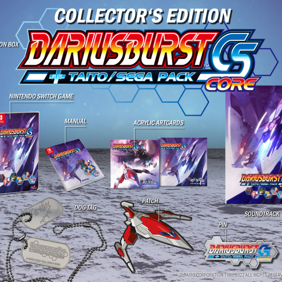 Dariusburst CS Core + Taito/SEGA Pack To Get Switch Physical Edition