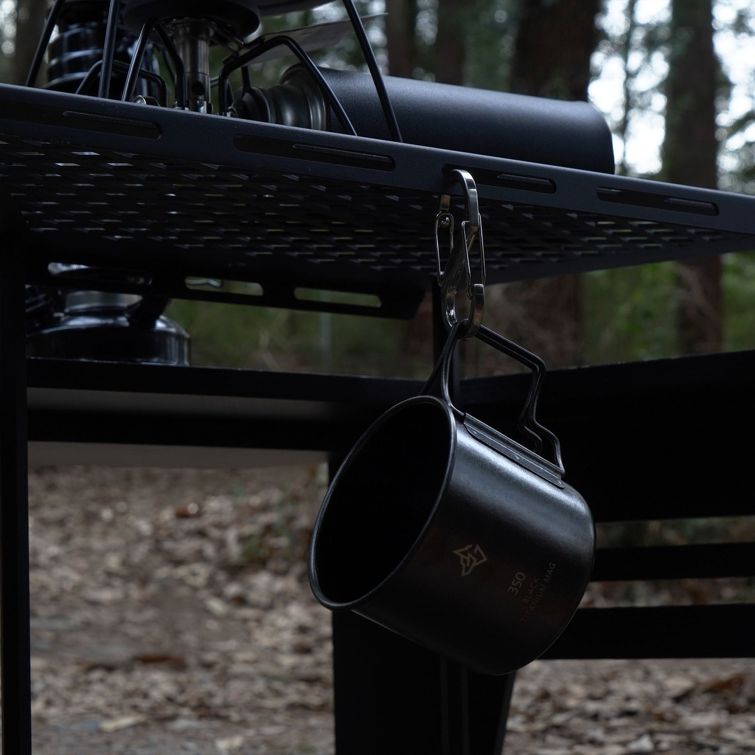 BLACK TITANIUM MUG ブラックチタンマグ チタンマグカップ アウトドア