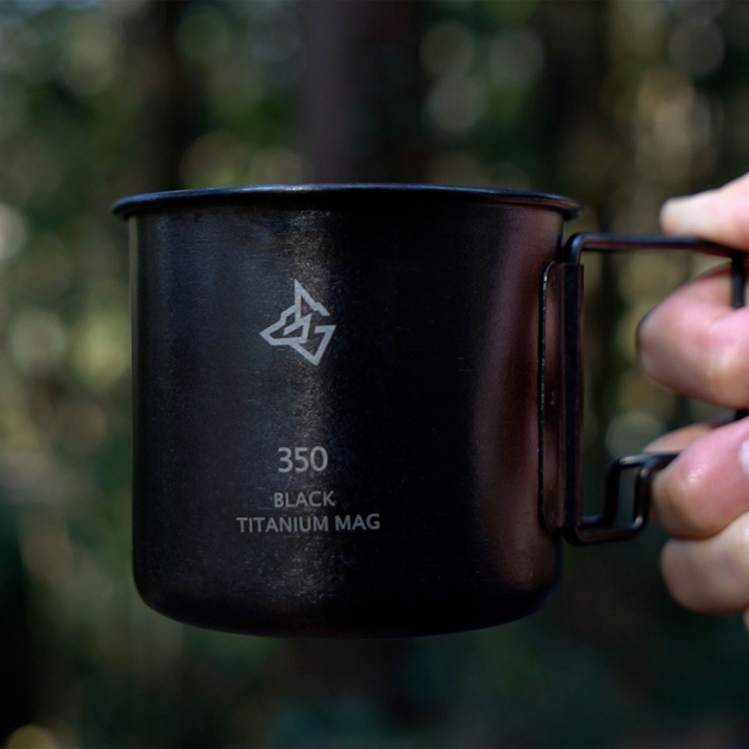BLACK TITANIUM MUG ブラックチタンマグ チタンマグカップ アウトドア