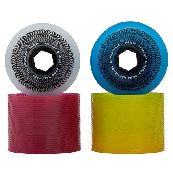 Spitfire Wheels 80HD Superwides 58mm CMYK – Black Sheep Skate Shop