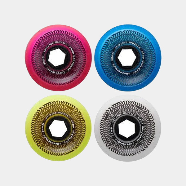 Spitfire Wheels 80HD Superwides 58mm CMYK – Black Sheep Skate Shop