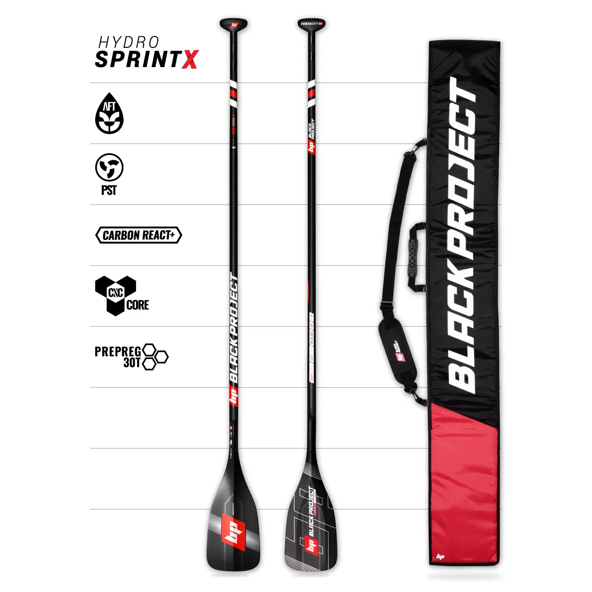 Hydro SprintX | SUP Race Paddle | Power, Acceleration, & Speed