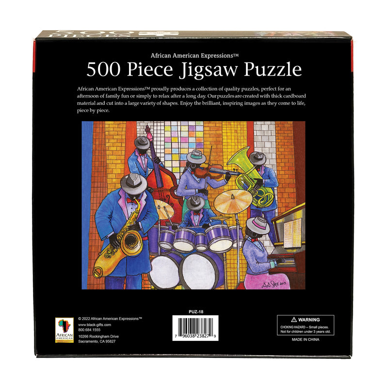 Jazz Jigsaw Puzzle Fun - African American Expressions