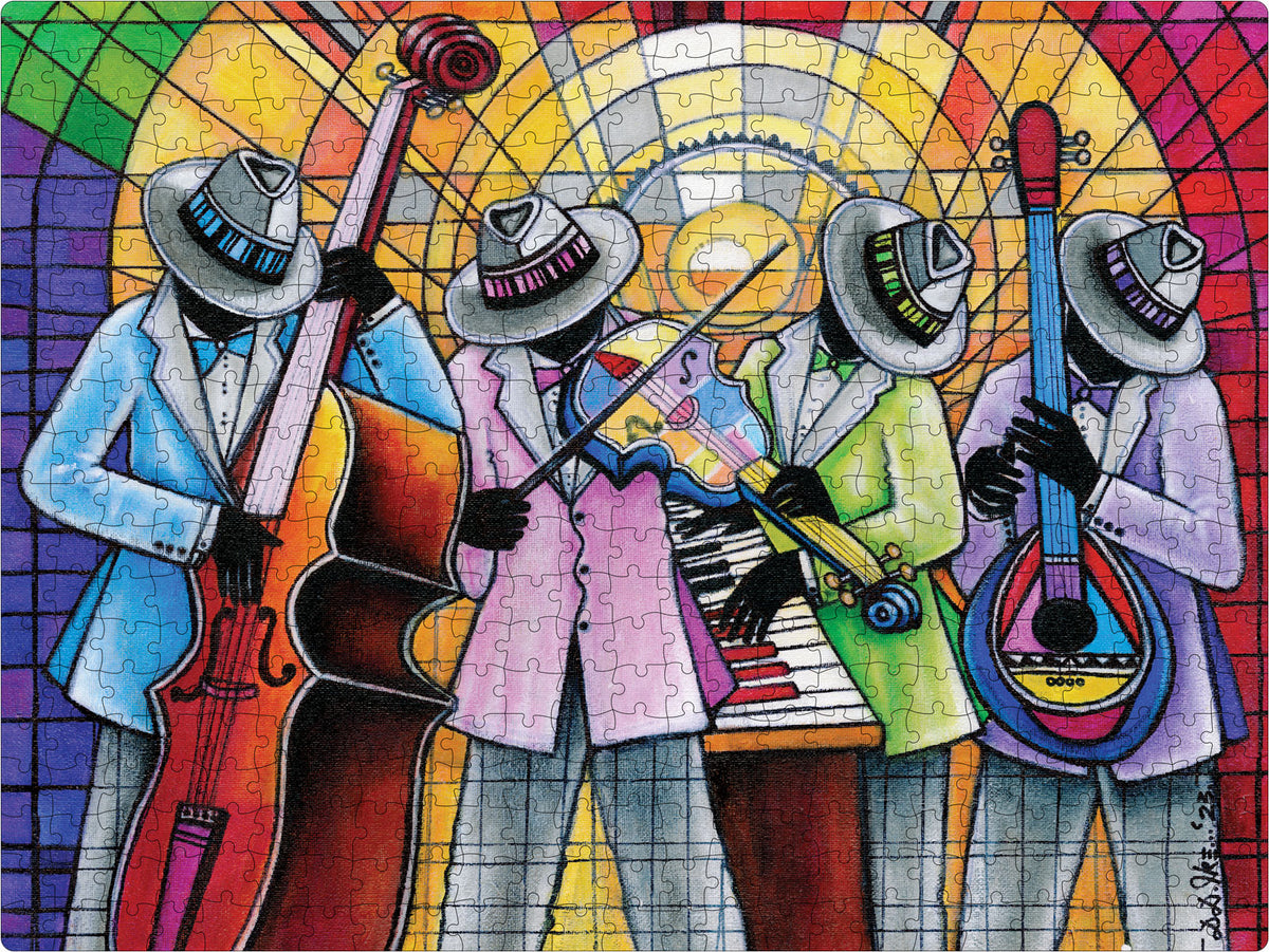 Jazz Band Jigsaw Puzzle - Relax & Enjoy | African American Expressions