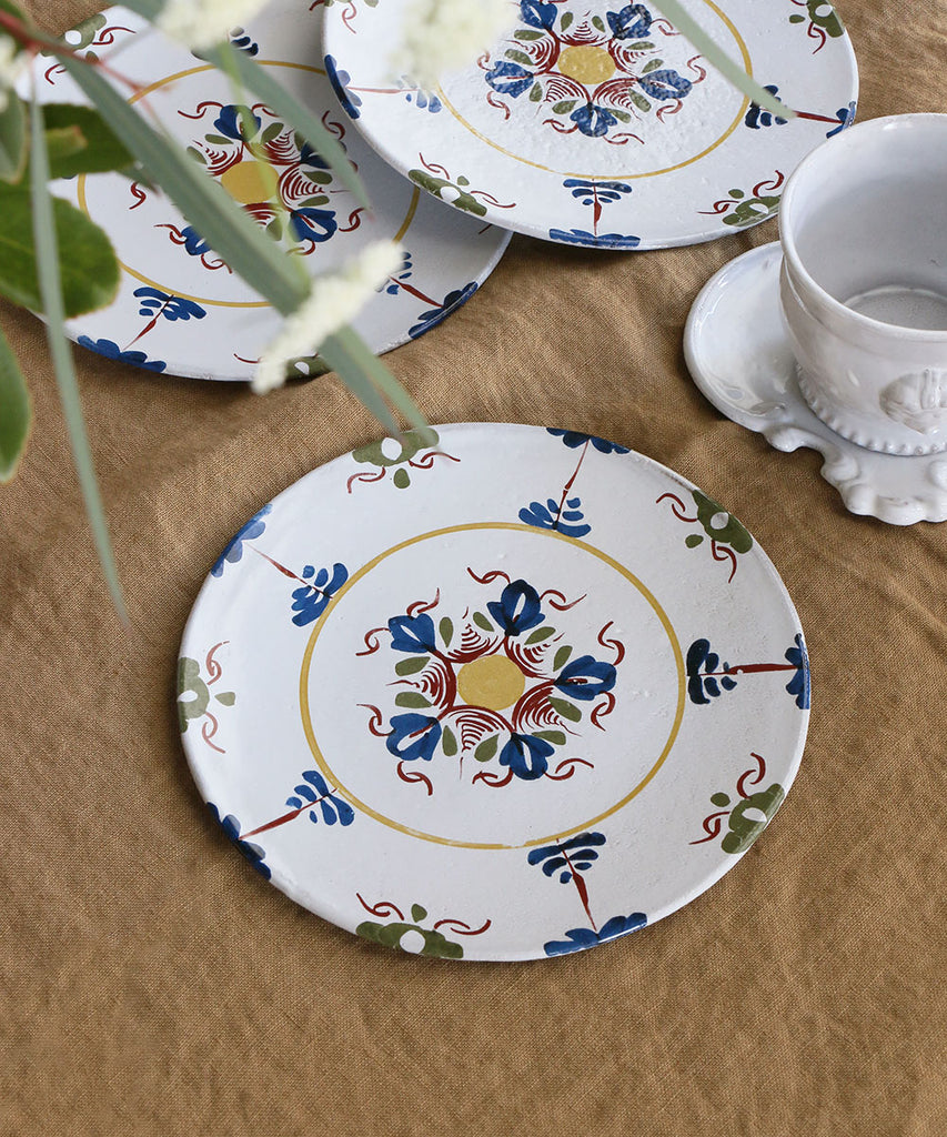 Astier de Villatte Alexandre Petit Oval Plate – Blanc de Juillet