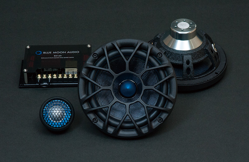 Reference 6.5inch separate 2way speaker system RX165 - BLUE MOON AUDIO