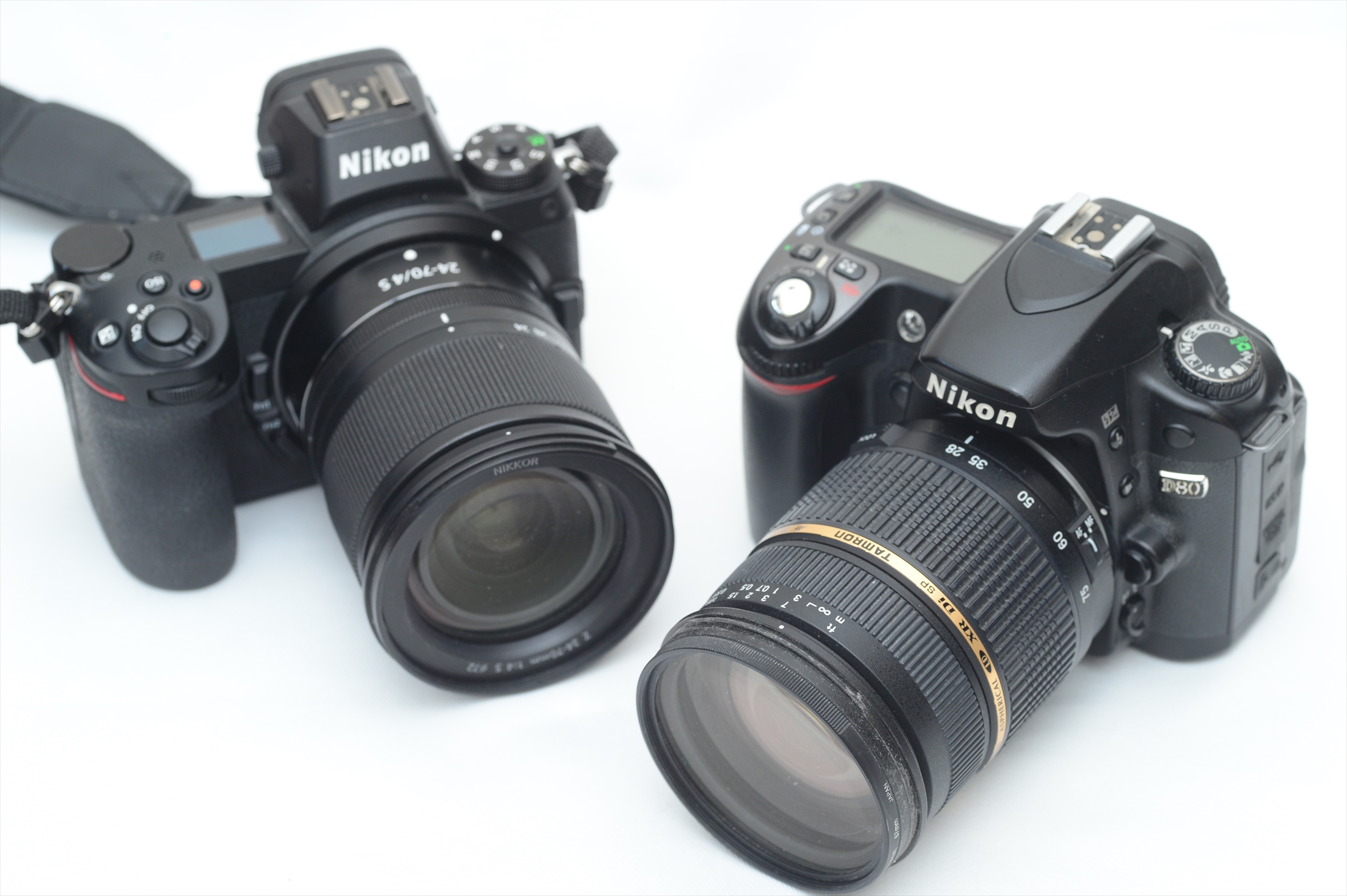 比較記事】Nikon D80 VS Z7 | 銀の備忘録