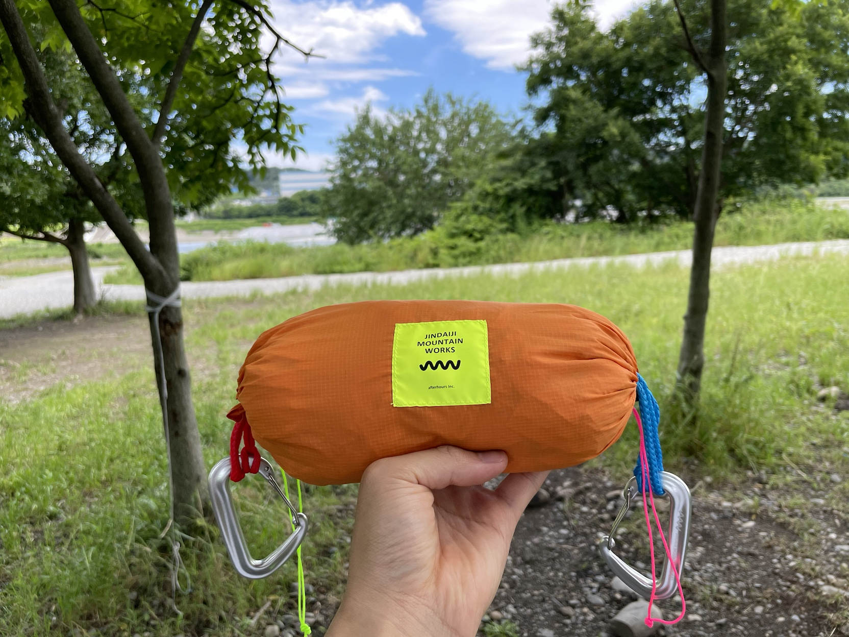 JINDAIJI MOUNTAIN WORKS* PB camp hammock & UL woopie tree strap