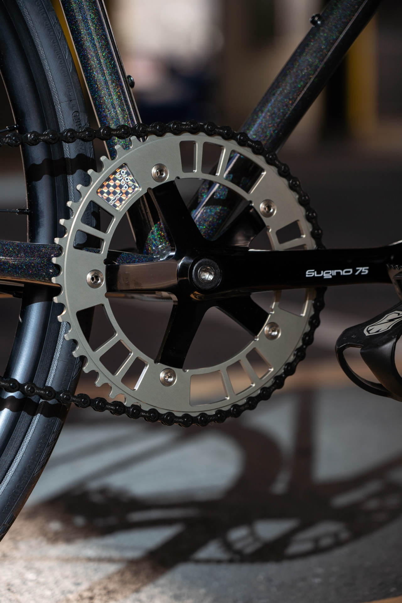 AARN* track chainring (black) - BLUE LUG ONLINE STORE