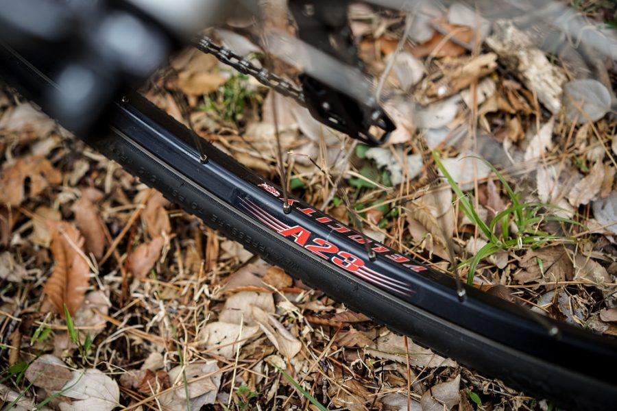 PHILWOOD×VELOCITY* a23 track wheel set (all black/orange) - BLUE