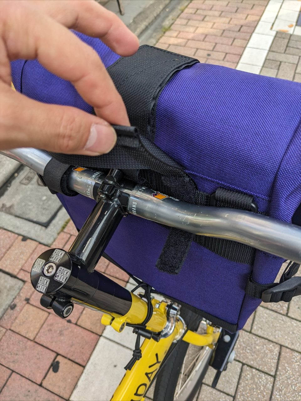 FAIRWEATHER* multi bike bag (purple) - BLUE LUG ONLINE STORE