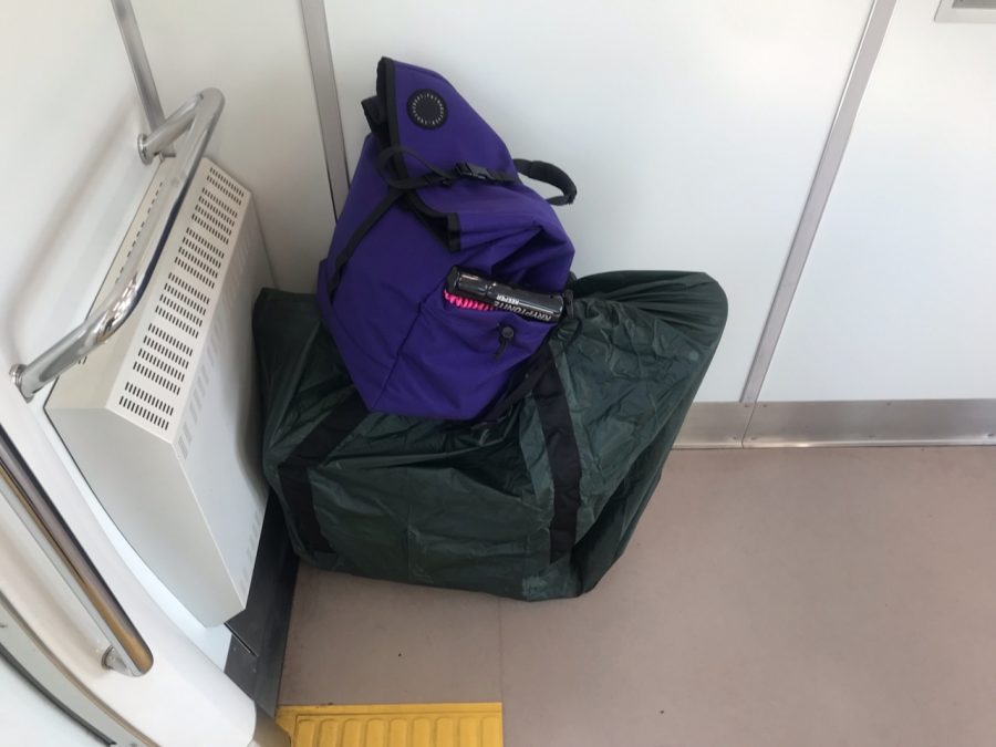 FAIRWEATHER* brompton bag mini (purple) - BLUE LUG GLOBAL ONLINE STORE