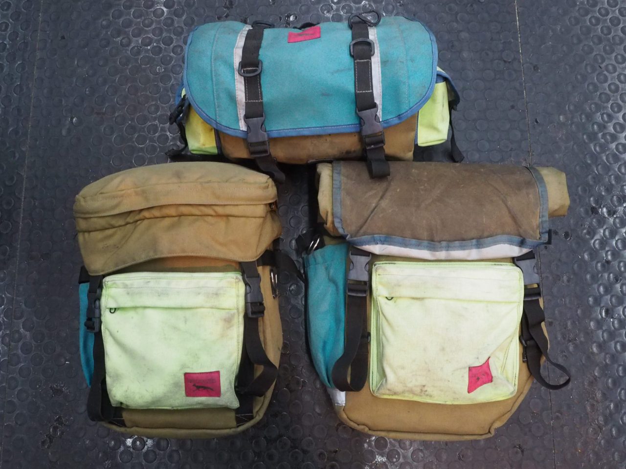 SWIFT INDUSTRIES* kestrel handlebar bag (ecopak/teal) - BLUE LUG