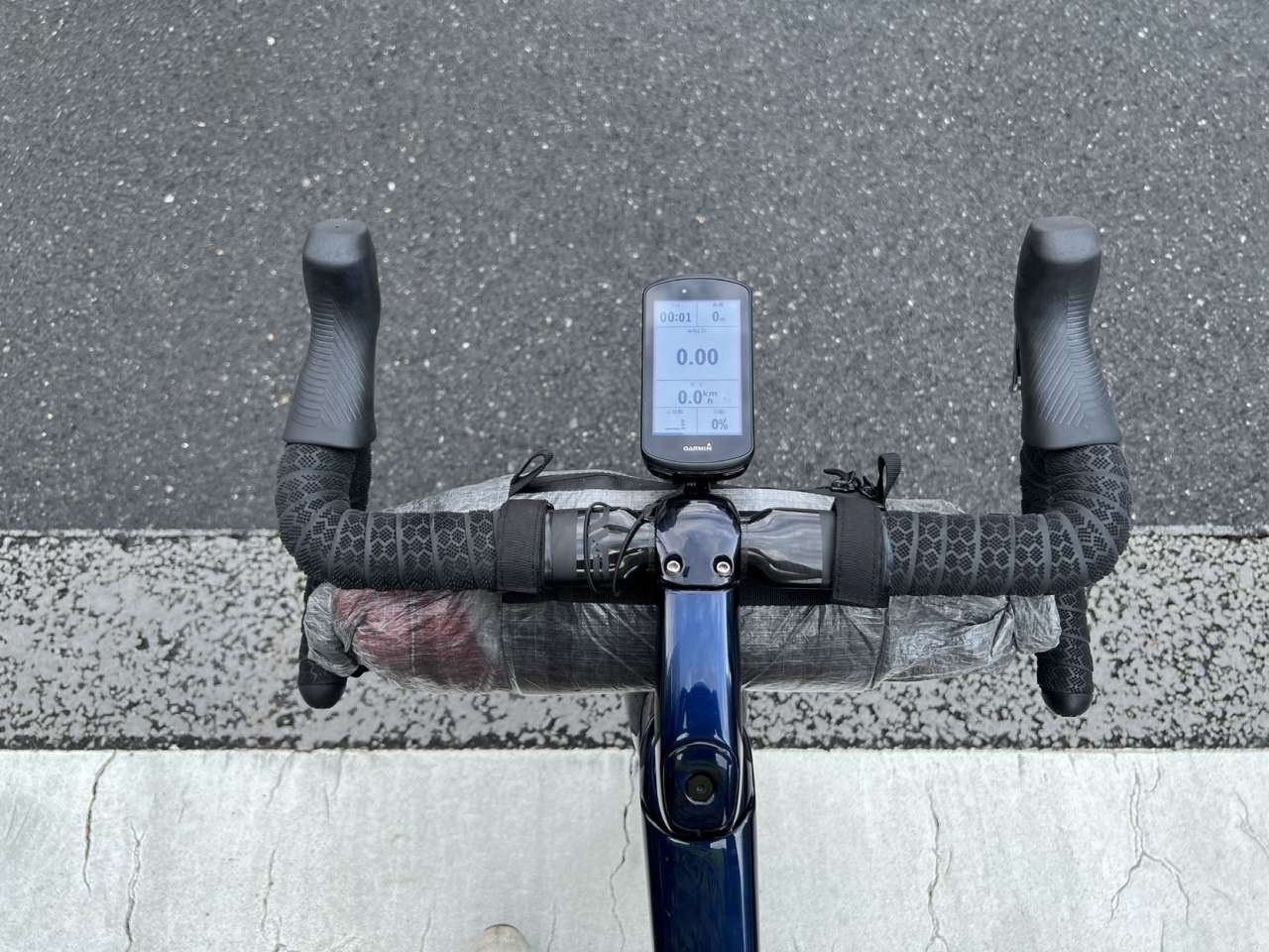 FAIRWEATHER* road bar bag (x-pac black) - BLUE LUG ONLINE STORE