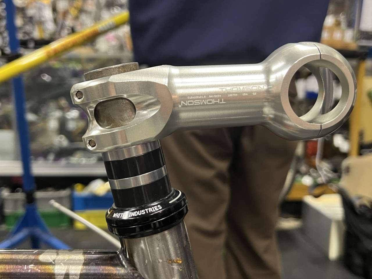 NITTO* FW-31 stem (black) - BLUE LUG ONLINE STORE