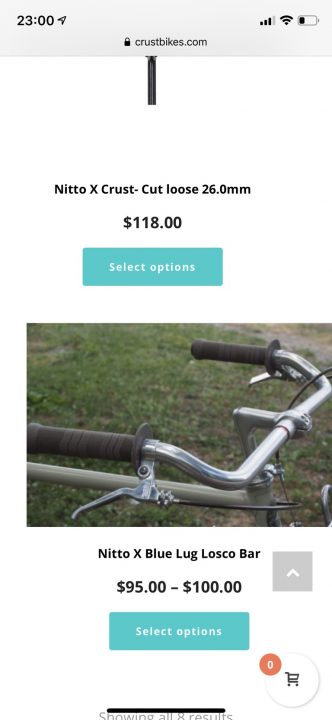 NITTO* LOSCO bar (silver) - BLUE LUG ONLINE STORE