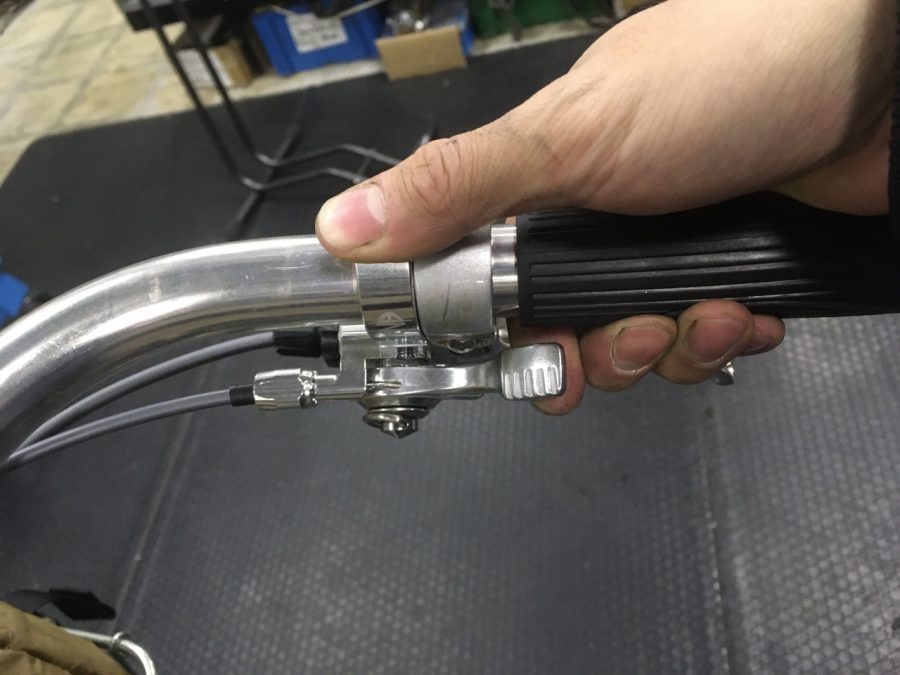 RIVENDELL* S-2 thumb shifter - BLUE LUG ONLINE STORE