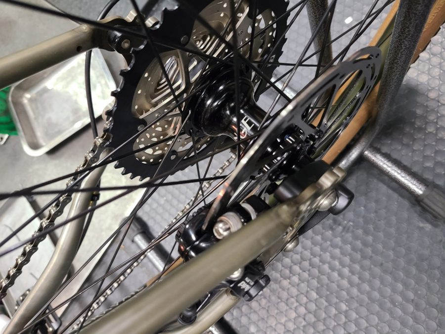 VELO ORANGE×VELOCITY* a23 disc wheel (all black) - BLUE LUG ONLINE