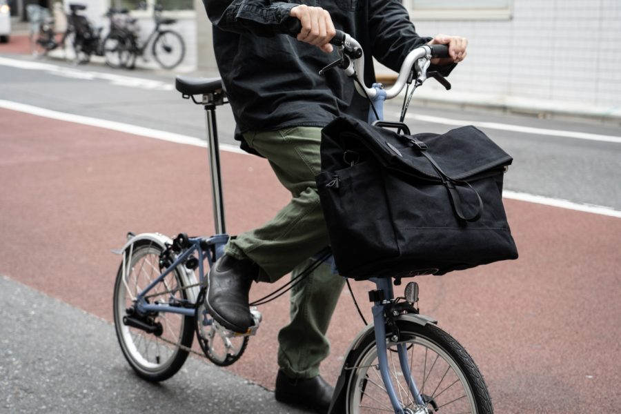 FAIRWEATHER” FRONT BAG FOR BROMPTON - BLUE LUG BLOG | 自転車店
