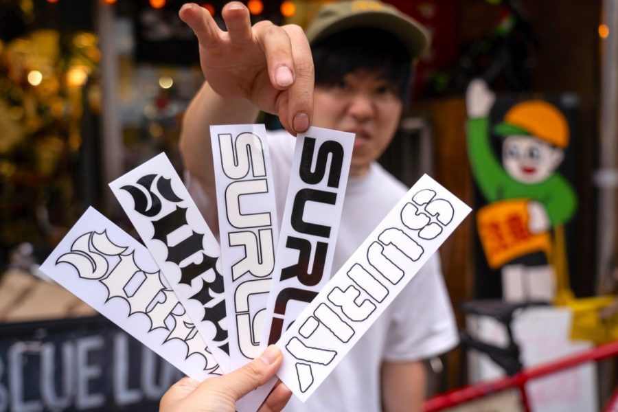 SURLY* born to lose frame decal (white) - BLUE LUG ONLINE STORE