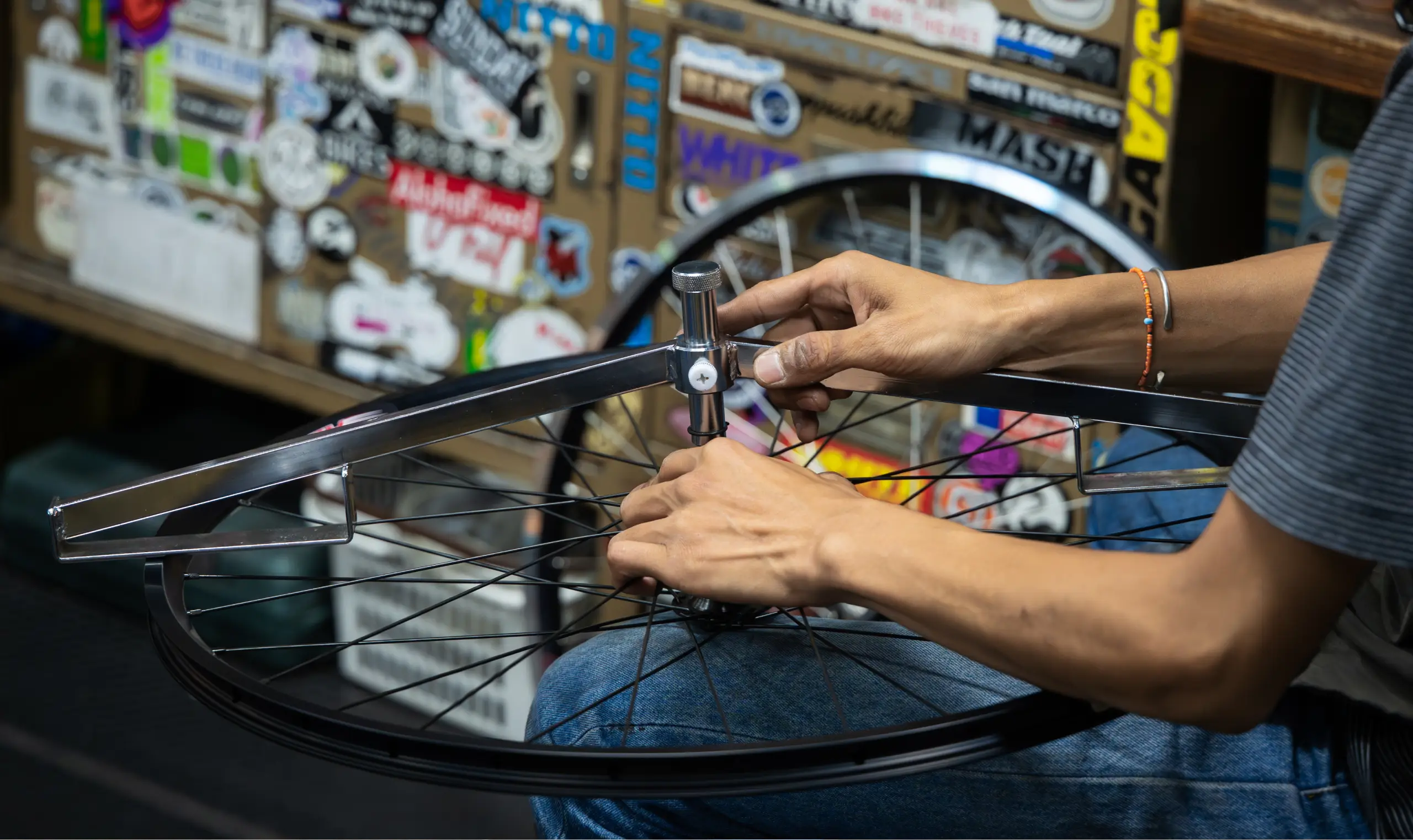 あなた専用のホイールお組みします。 手組みホイールのwebオーダー